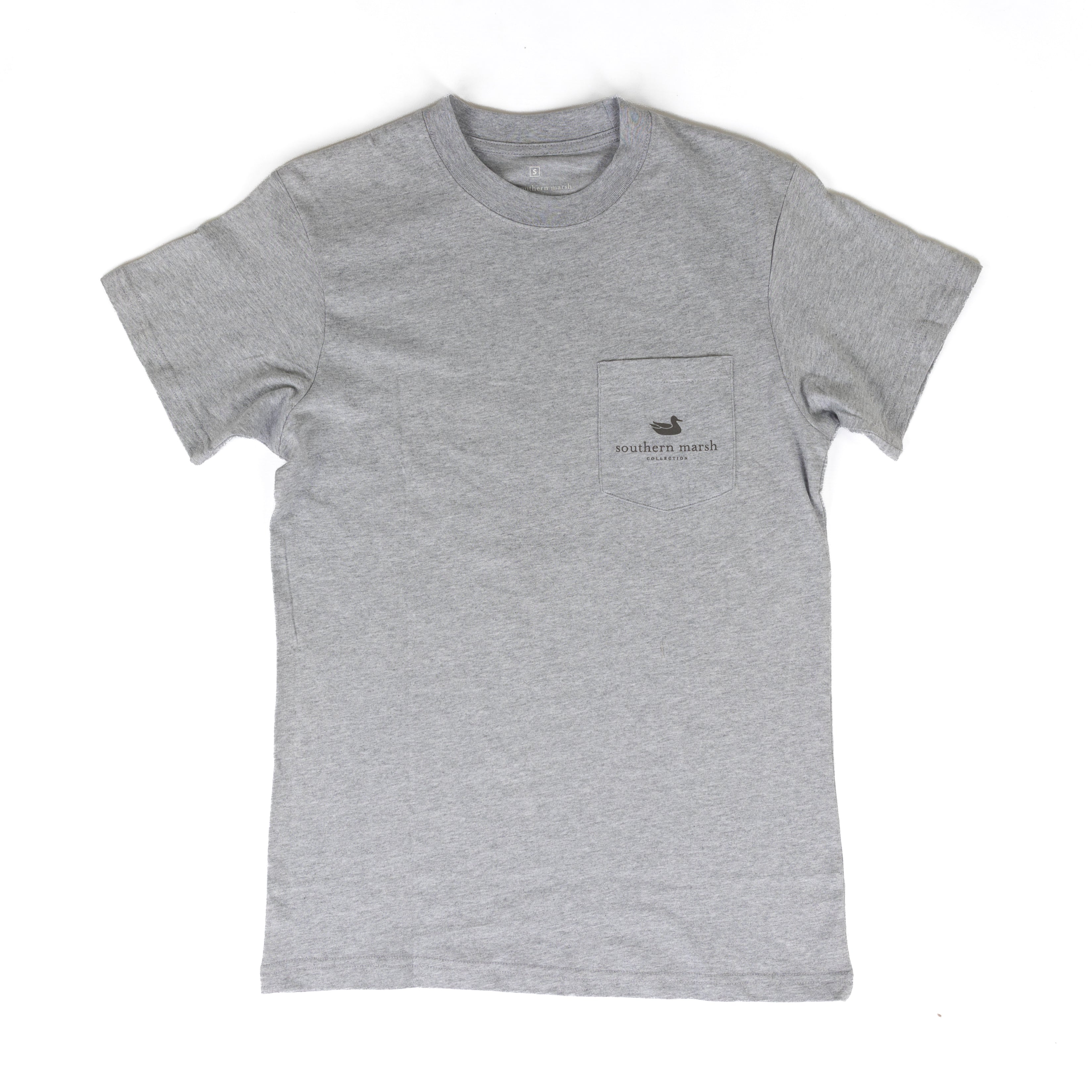 Southern Marsh Men's Gray Short Sleeve "Good Boy" T-shirt AGBY GRY