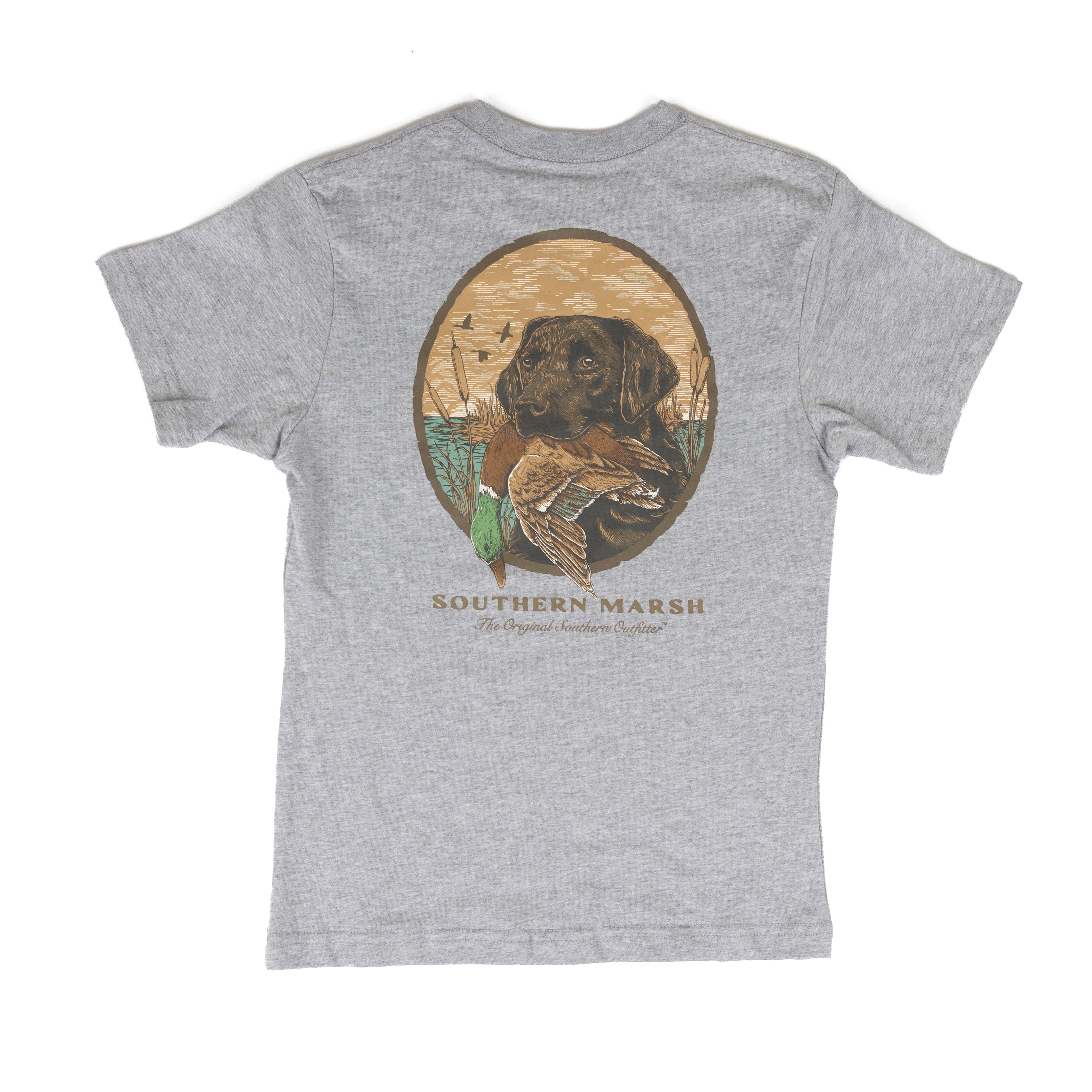 Southern Marsh Boy's Gray Good Boy T-shirt YAGBY GRY