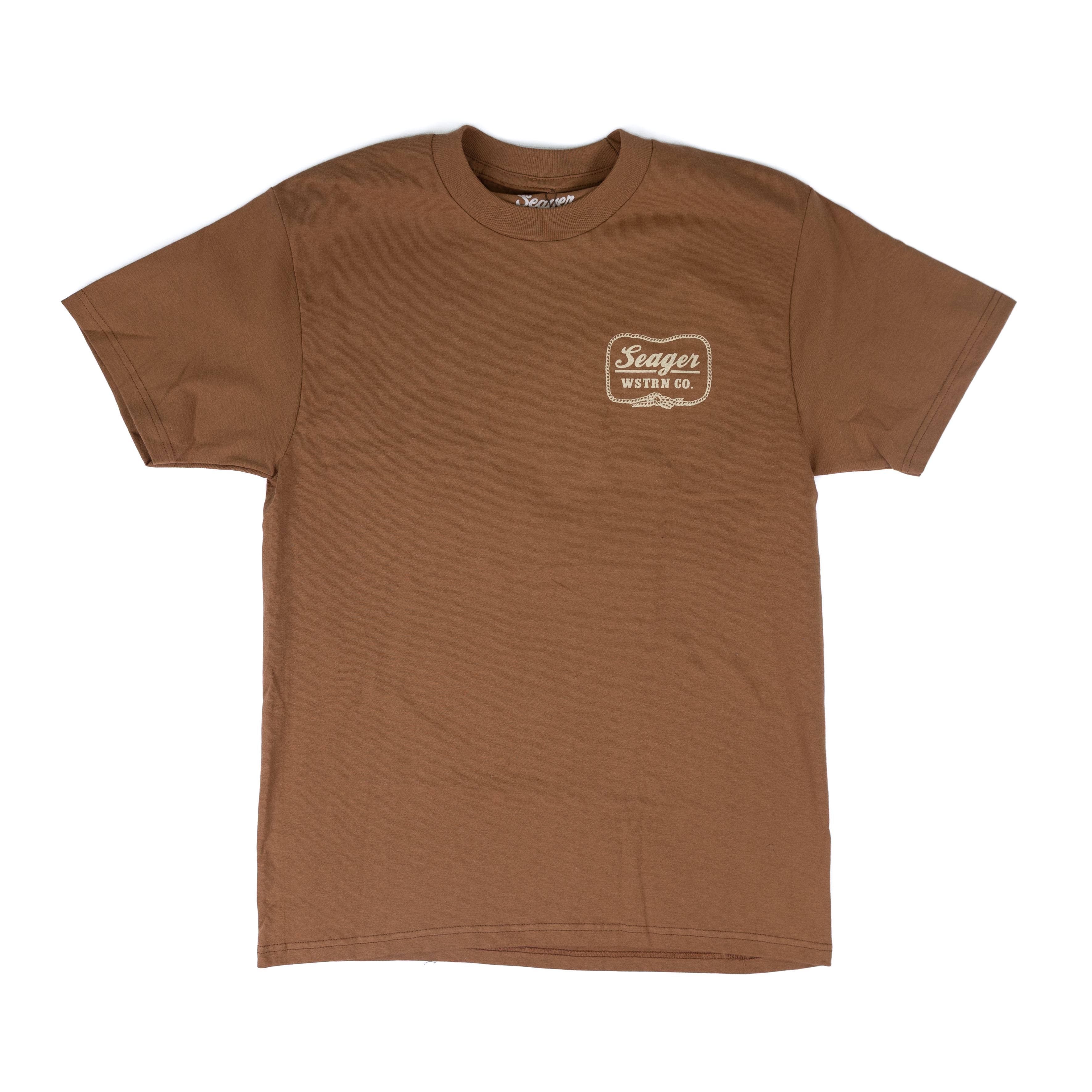 Men's Seager Brown Sugar High Noon T-shirt MTSP26HGNOBRN – Crazy