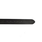 Angel Ranch Women's Black Engraved Leather Belt