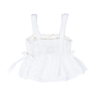 Women's Blu Pepper Floral Embroidered Tank Top - Ivory CR2876