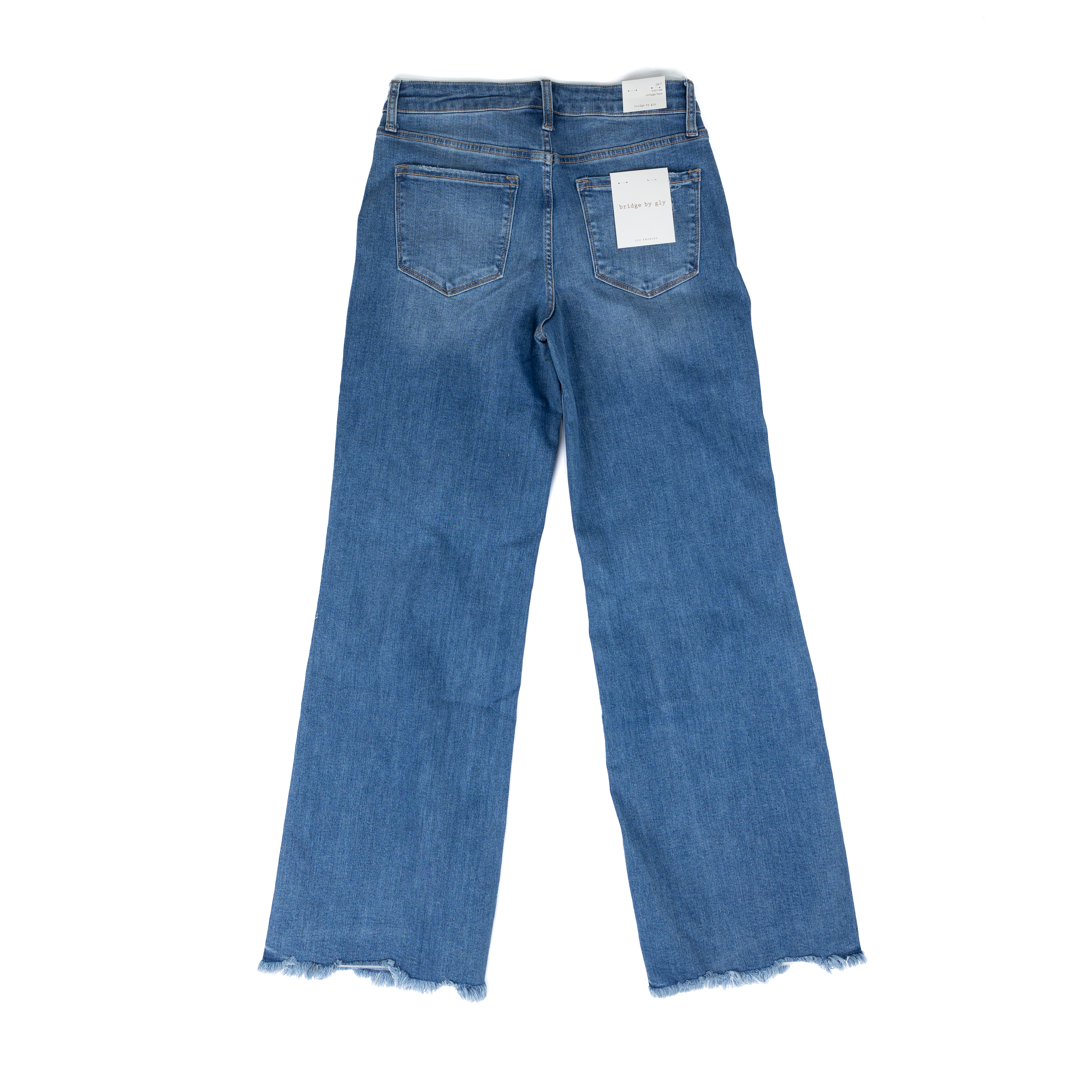 Women's Bridge by Gly Mid Rise Vintage Flare Jeans R1075