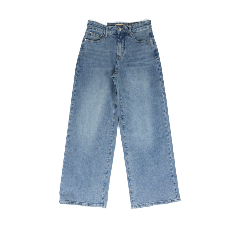 Women's Thread & Supply Erin Midrise Wide Leg Sunwash Jeans B4221VSDTS