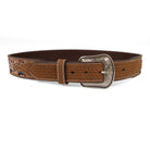 3D Men's Duck Camo Fabric Inlay Western Belt D100021597