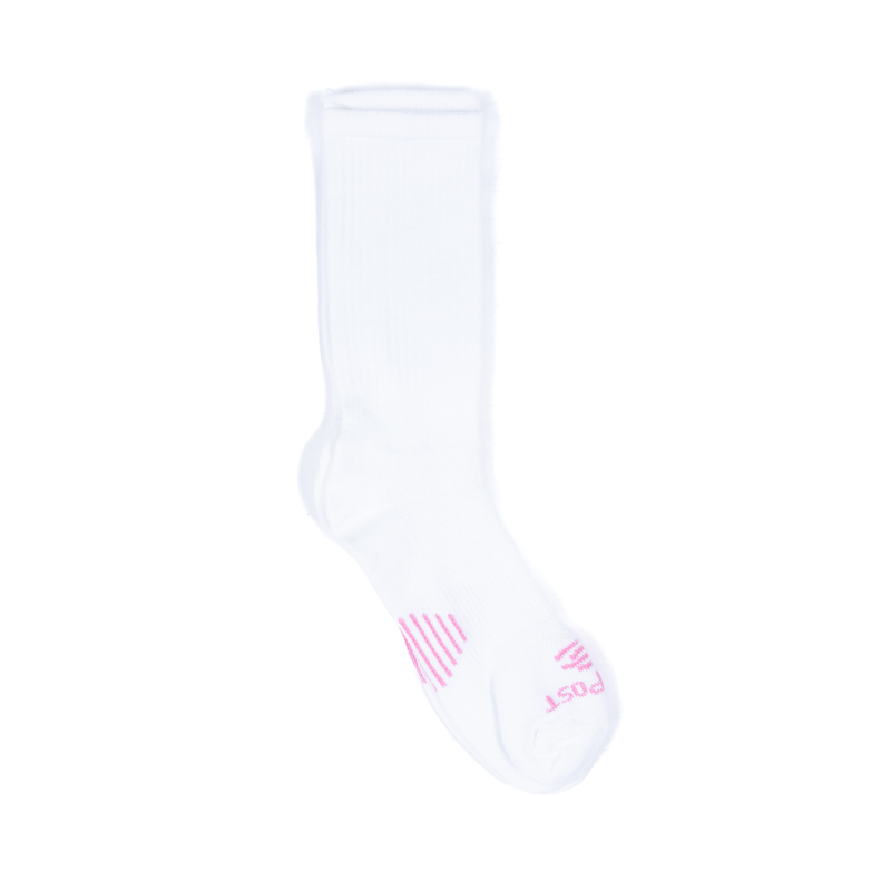 Women's Dan Post White Crew Socks DPLGM9-W