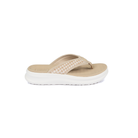 Women's Hey Dude Irish Cream/White Tide Flip Flops 44443-0OI