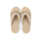 Women's Hey Dude Irish Cream/White Tide Flip Flops 44443-0OI