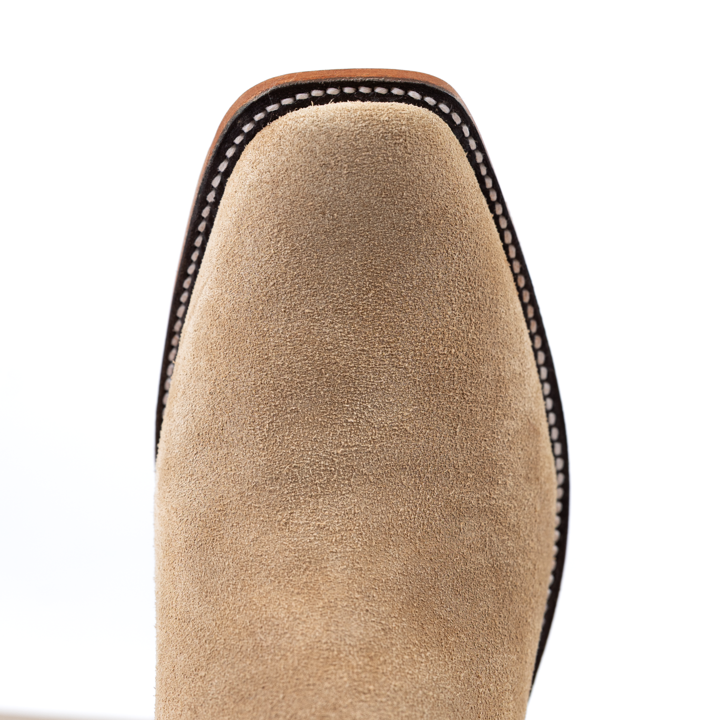 Rios Tan Reverse Crazy Horse with 13" Navy Calf Tops R9028