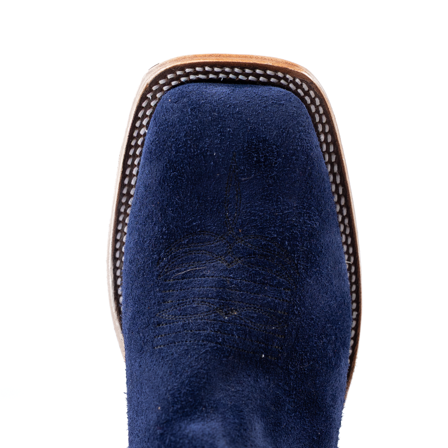 Anderson Bean Deep Blue Wyoming with 13" Deep Red Milan Tops