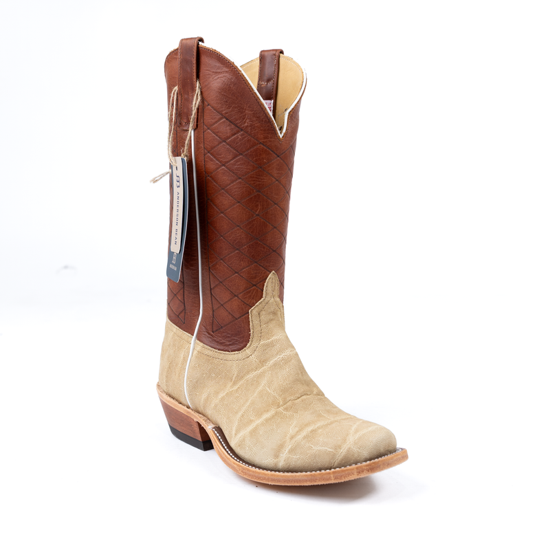 Anderson Umber Bruciato Elephant with 13" Mirage Redwood Tops