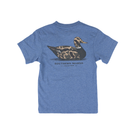 Boy's Southern Marsh Washed Slate Vintage Duck Decoy T-shirt YADYD-WSL