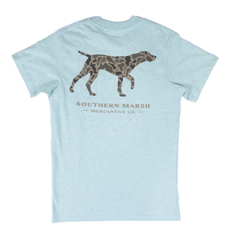 Men's Southern Marsh Short Sleeve Washed Honeydew T-shirt AOCP-WHD