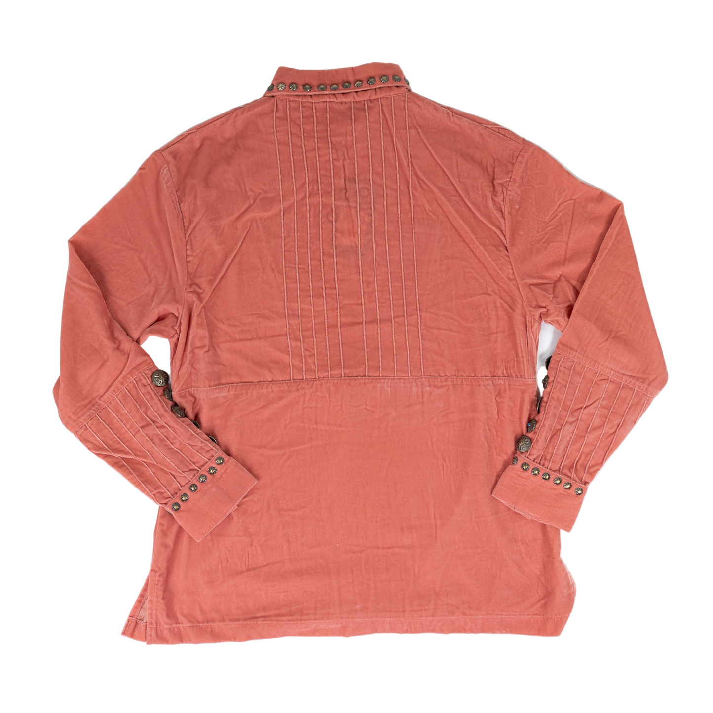 Women's American Darling Pink Velvet Concho Shirt ADSH033