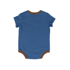 Boy's Carhartt Infant 2 Piece Short Sleeve Farm Print Onesie Set CG8108-CT57