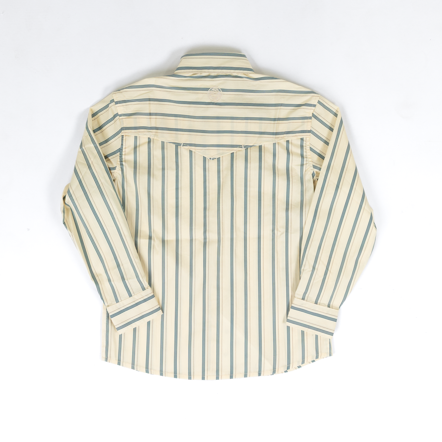 Boy's Hooey "Maverick" Long Sleeve Pearl Snap Shirt HT1864WH-Y