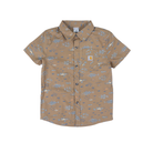 Boy's Carhartt Short Sleeve Button Up and Shorts Set CG8125-HS2