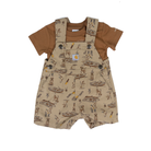 Boy's Carhartt Short Sleeve Beige Canvas Set CG8112-CT06