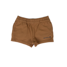 Boy's Carhartt French Terry Work Shorts - Carhartt Brown CH8345-D15