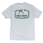 Crazy House Dog and Camo Print Short Sleeve T-shirt 