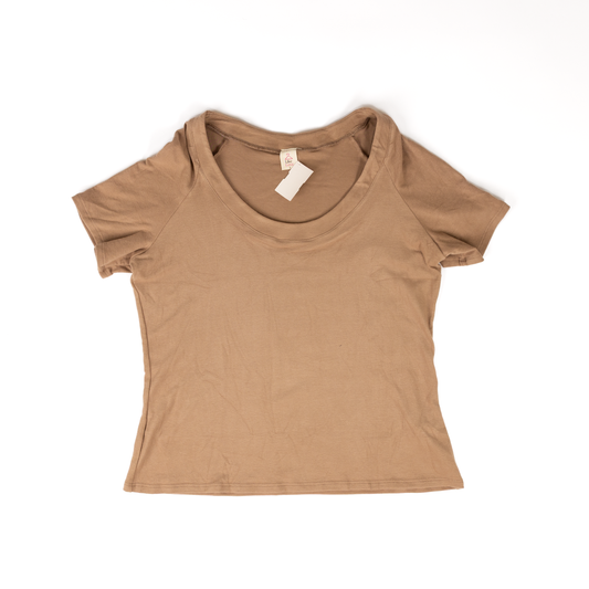 Women's Round Neck Top Short Sleeve Top ET3889-MOB