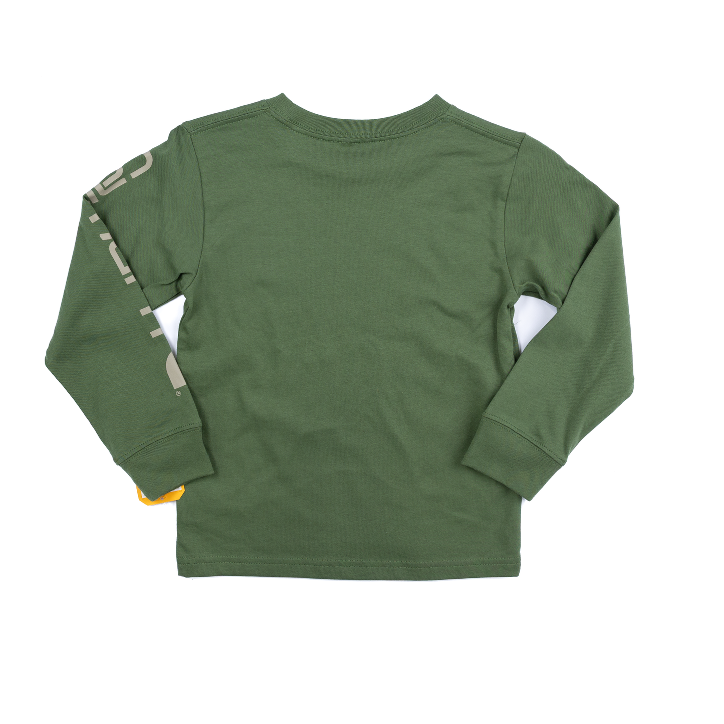 Boy's Carhartt Green Long Sleeve Pocket T-shirt CA6746-GL9