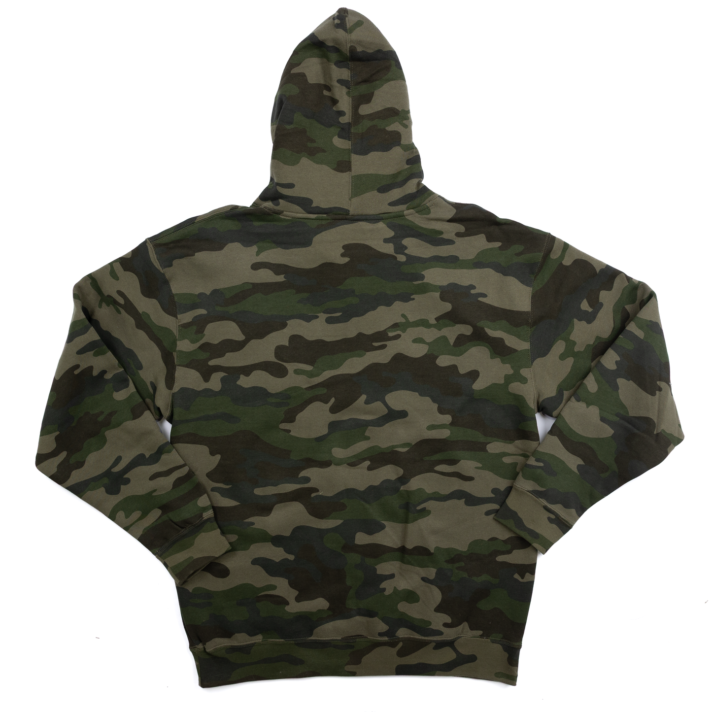 Crazy House Camo Fleece Lined Hoodie