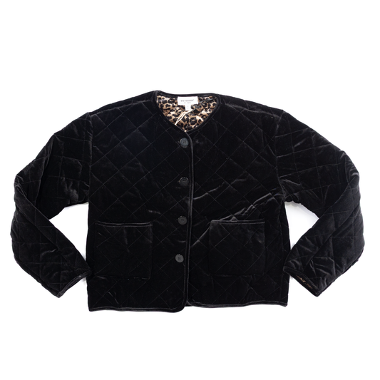 Women's ee:some Leopard Print Inside Button JK14447