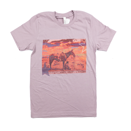 Women's "My Pony & Me" Purple Graphic T-shirt