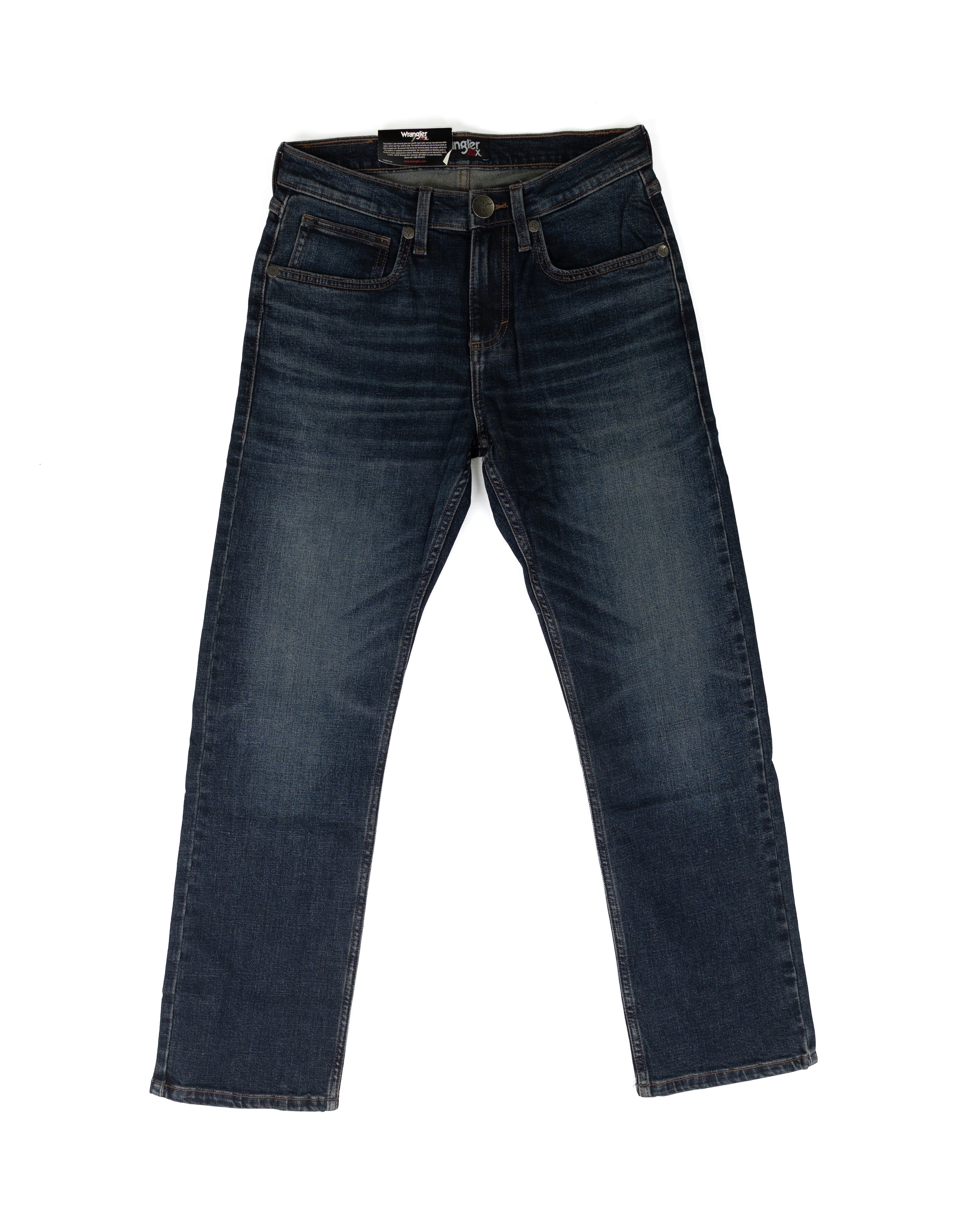 Wrangler Men's Dark Wash 20X Slim Straight Leg Jeans 112385337