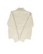 Another Love Women's Cream Rozelle Long Sleeve Mock Neck Jacket 