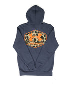 Under Armour Men's Blue Camo Badge Fleece Hoodie 6013491-044