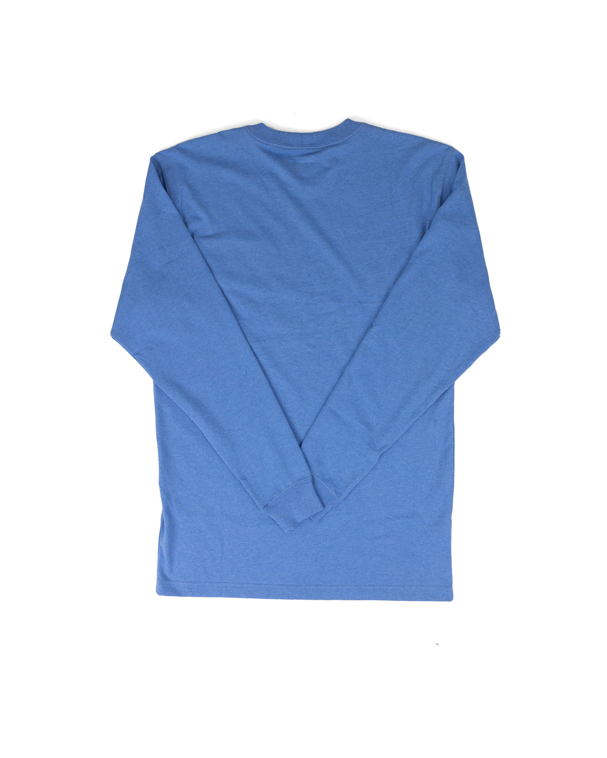 Carhartt Men's Blue Heather Dearborn Long Sleeve T-shirt K126-HX6