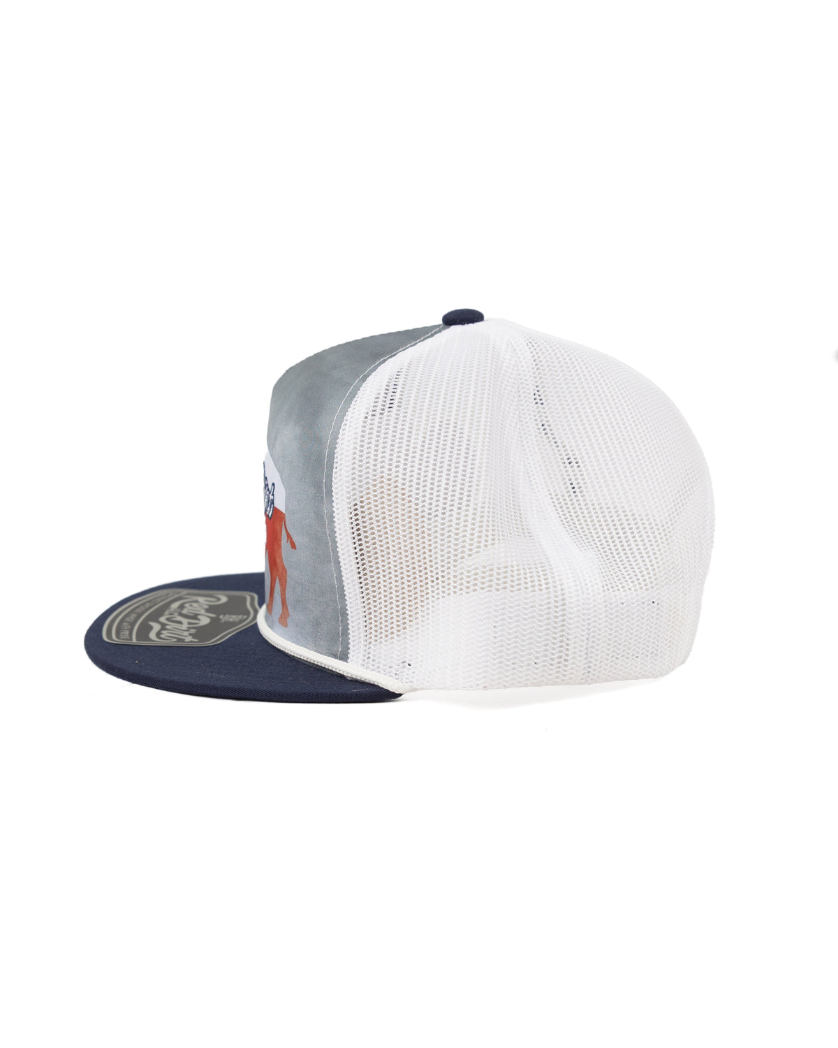 Red Dirt Hat Co Men's Tejas Gray/Navy and White Snapback RDHC-635