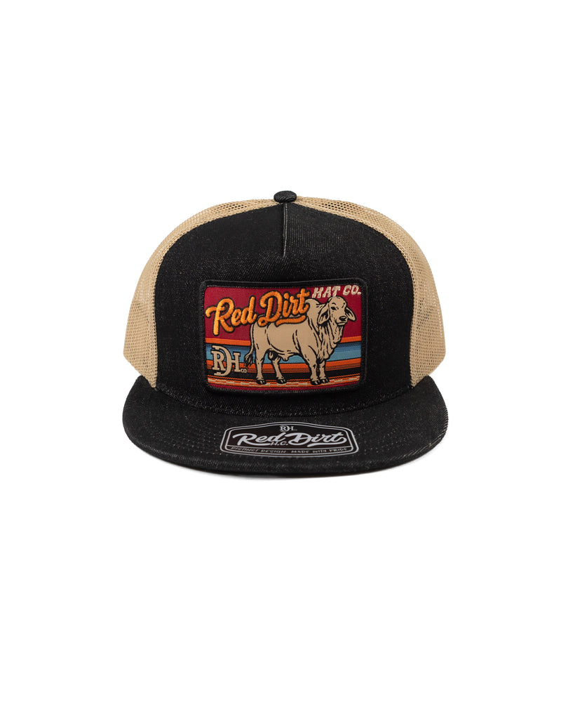 Red Dirt Hat Co Men's Denim/Khaki Grand Champion Snapback RDHC-650