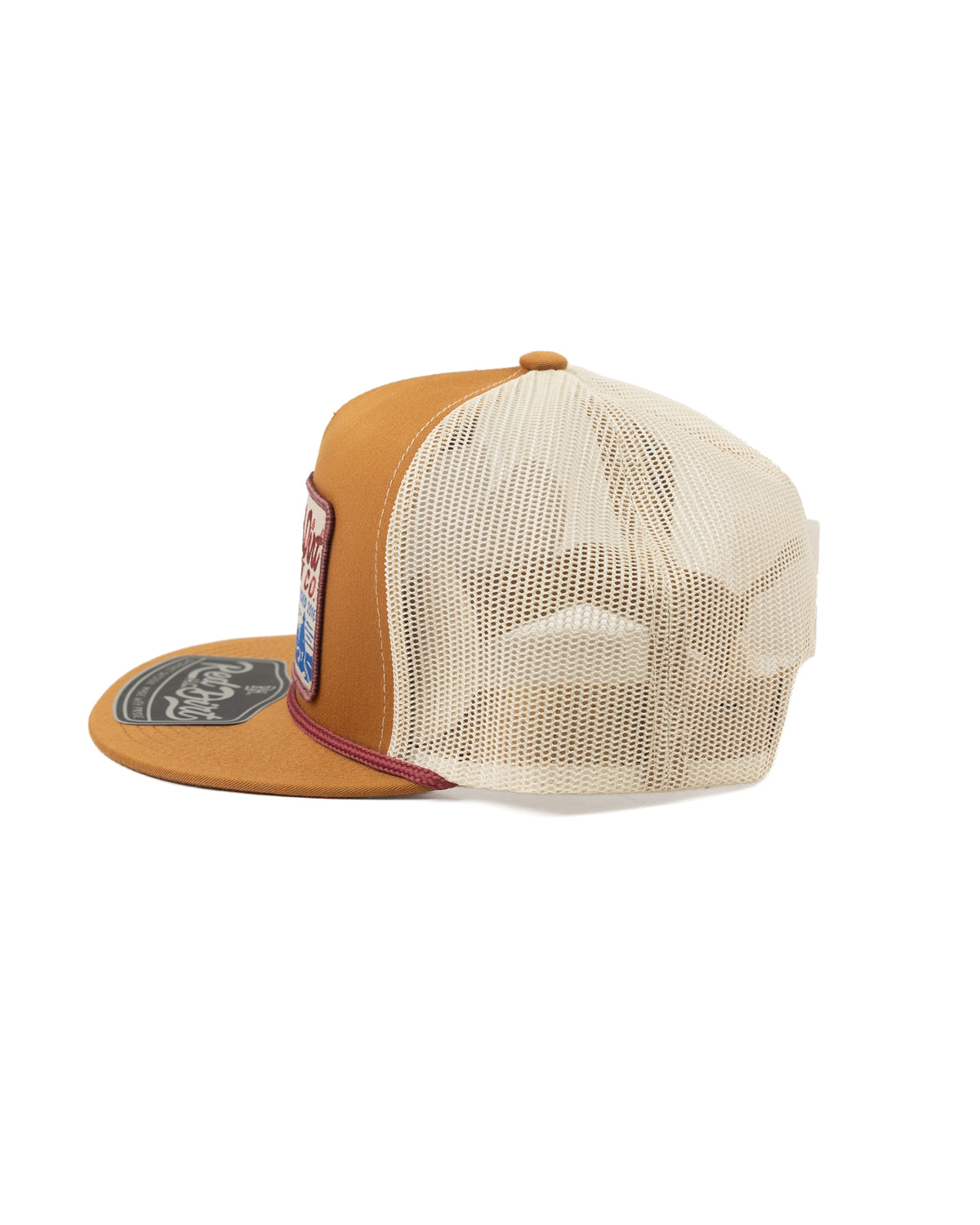 Red Dirt Hat Co Men's Brown/Maroon Wake Ridin' Snapback RDHC-644