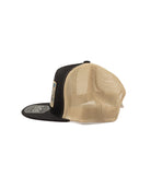 Red Dirt Hat Co Men's Black/Khaki Lone Dillo Snapback RDHC-654