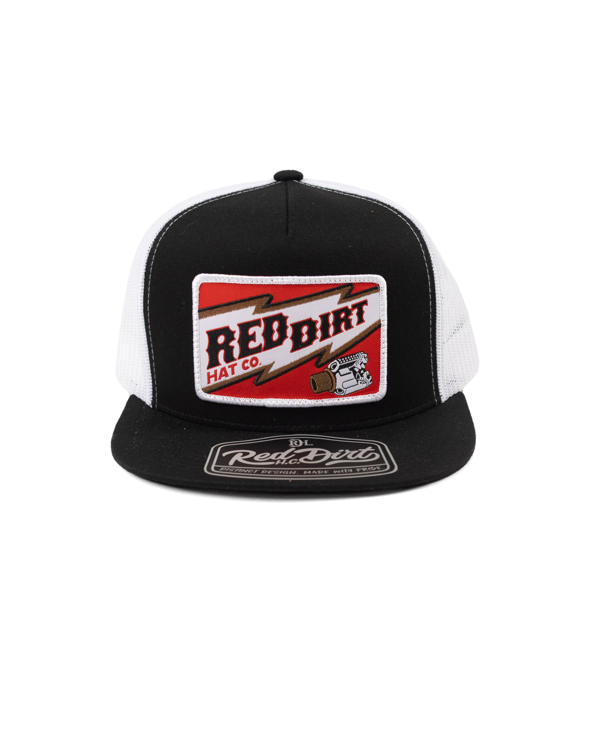 Red Dirt Hat Co Men's Black/White Total Depth Snapback RDHC-656