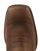 Justin Men's Brown/Black Gage 11" Western Square Toe Boots SE7534