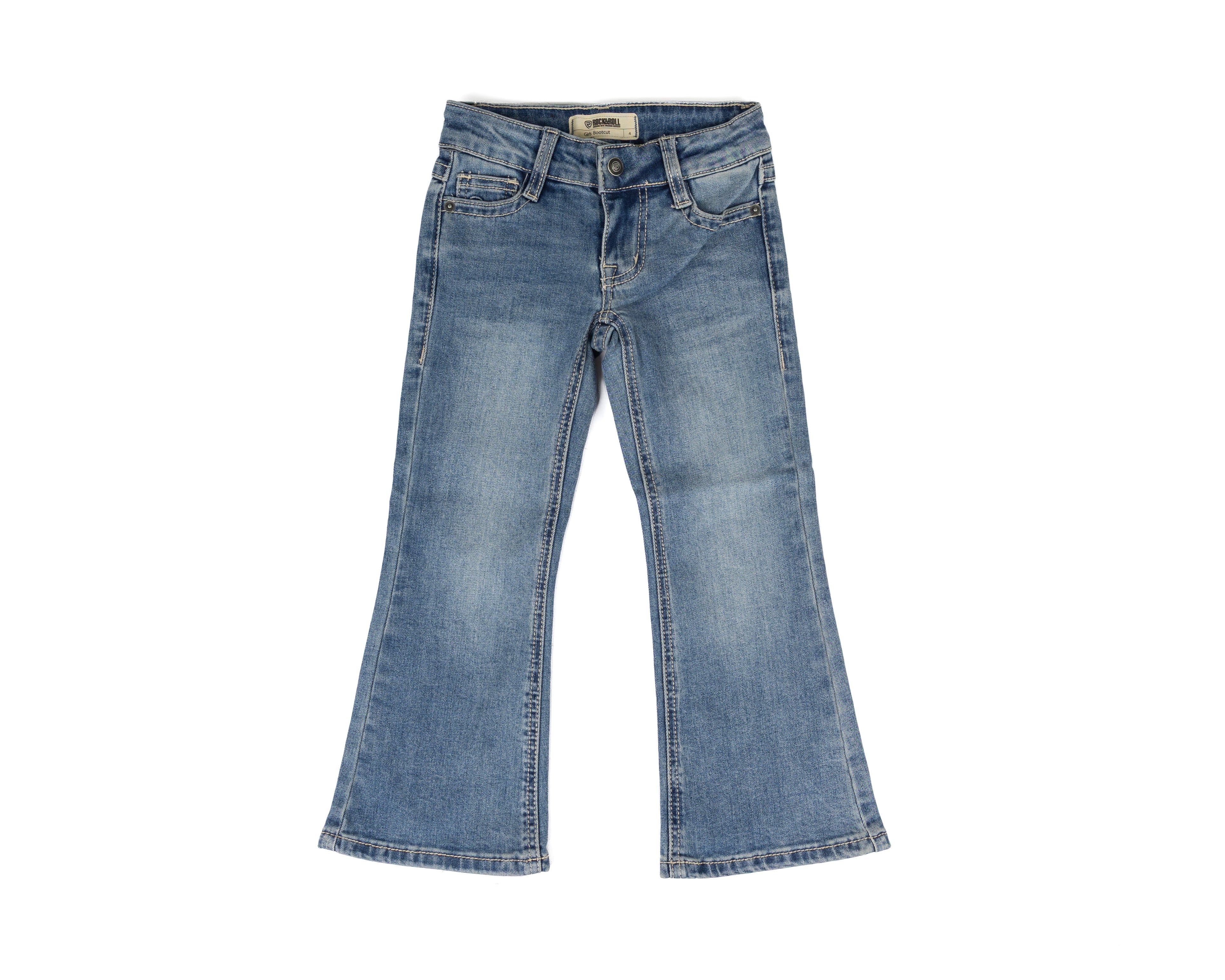 Rock and Roll Light Wash Bootcut Jeans BG4MD09870