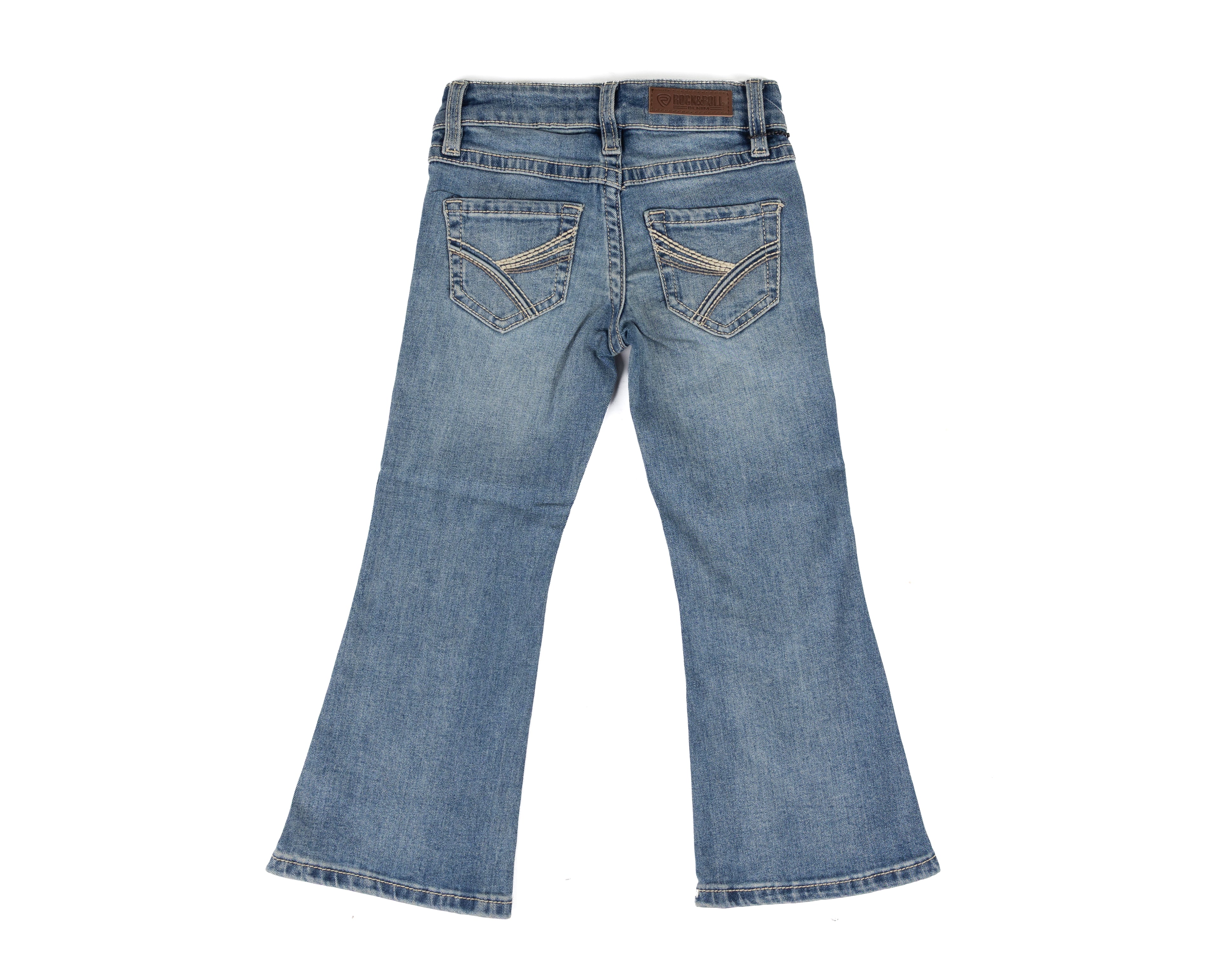 Rock and Roll Light Wash Bootcut Jeans BG4MD09870