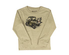Carhartt Boy's Long Sleeve Green T-shirt CA6871GR9-CA66