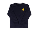 Carhartt Boy's Navy Long Sleeve T-shirt with Fish Printed (4-7) CA6892N89-CA66