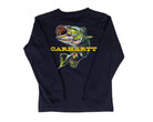 Carhartt Boy's Navy Long Sleeve T-shirt with Fish Printed (4-7) CA6892N89-CA66
