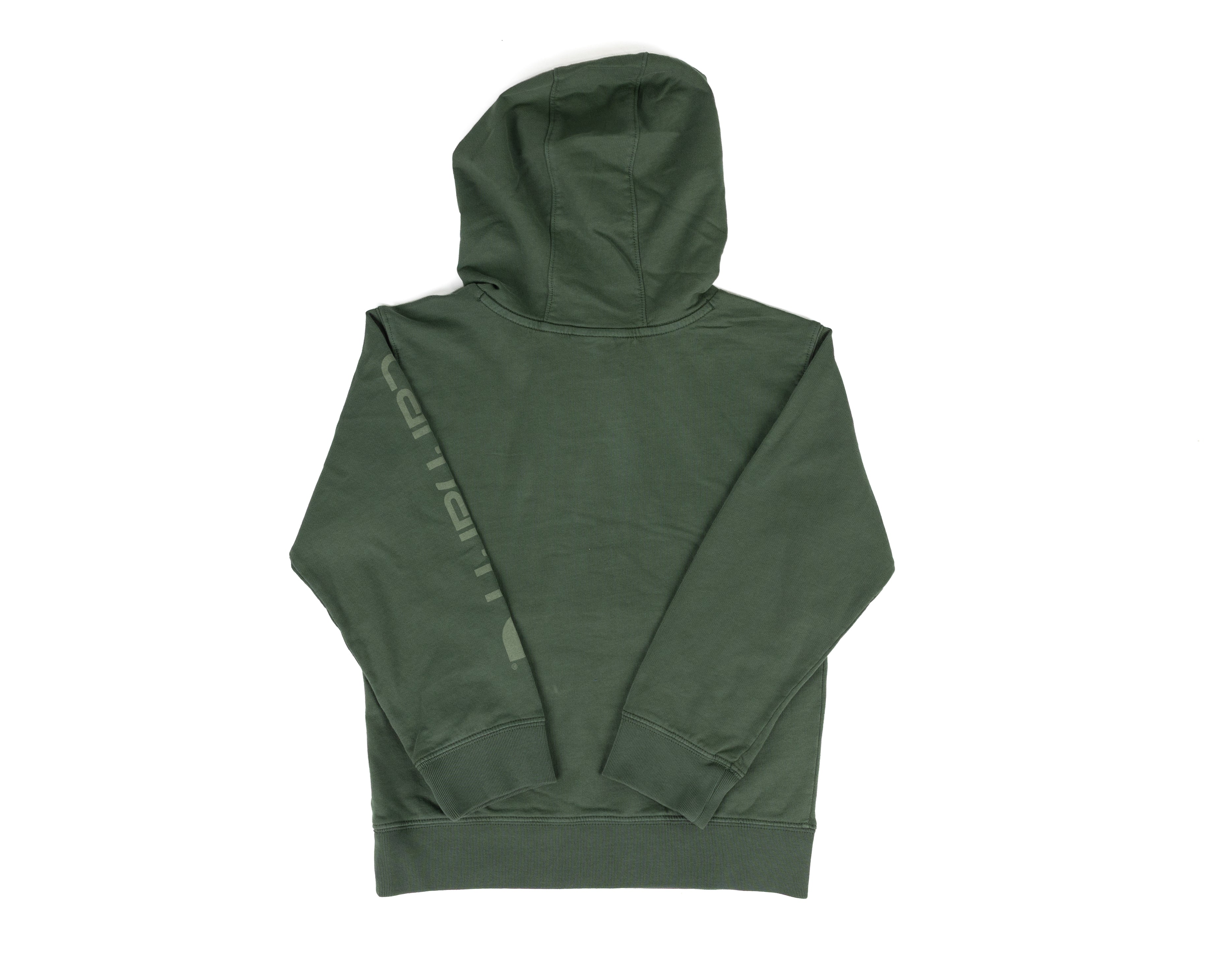 Carhartt Boy's Jungle Green Hoodie (4-7) CA6914GP1W