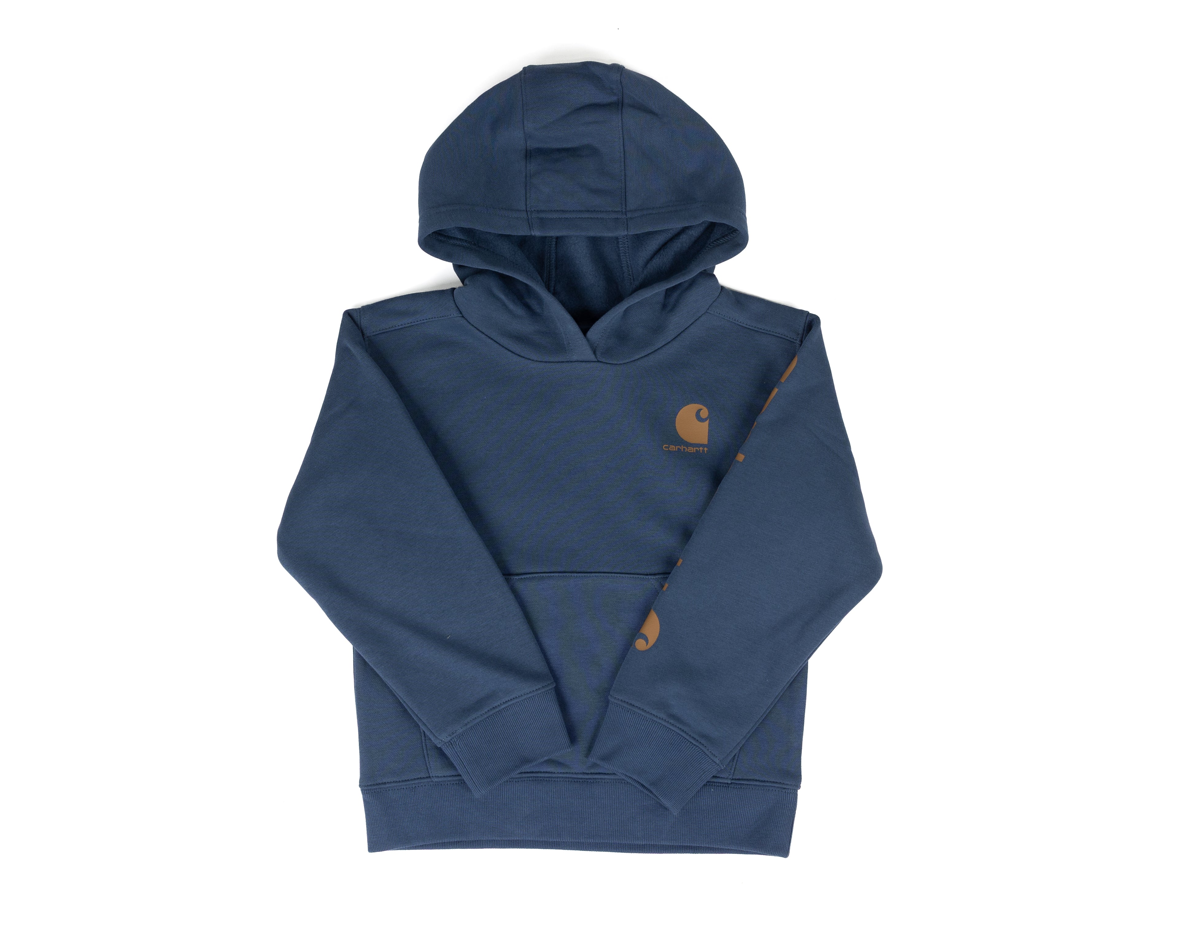 Carhartt Boy's Dark Denim Hoodie (4-7) CA6908N160