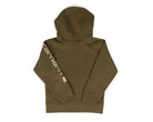 Carhartt Boy's Dark Olive Hoodie (4-7) CA6908GN6-CA66
