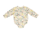Carhartt Girl's Long Sleeve Floral Onesie CE9167CA35-LN1