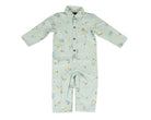 Carhartt Girl's Blue Haze Floral Coveralls (3M-24M) CM9778B351-LN1
