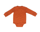 Carhartt Boy's Long Sleeve Heather Brick Onesie CA6850RG0H-AF1