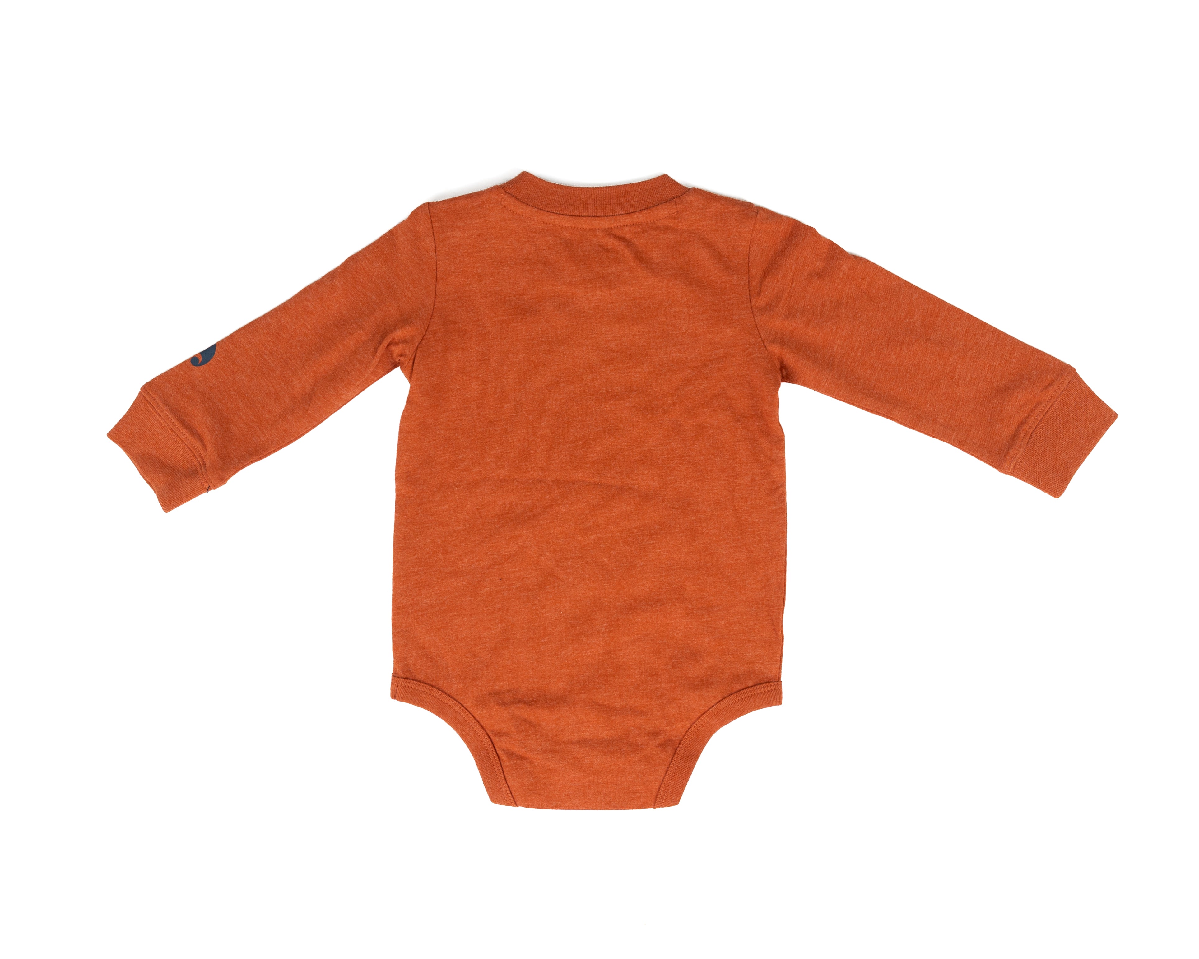 Carhartt Boy's Long Sleeve Heather Brick Onesie CA6850RG0H-AF1
